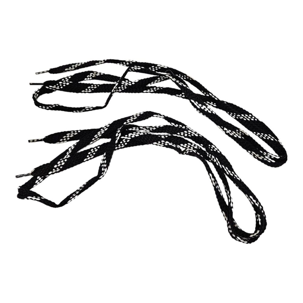 Replacement OEM Part - Inline Skate Black Laces From Rollerblades Black Ice 56"